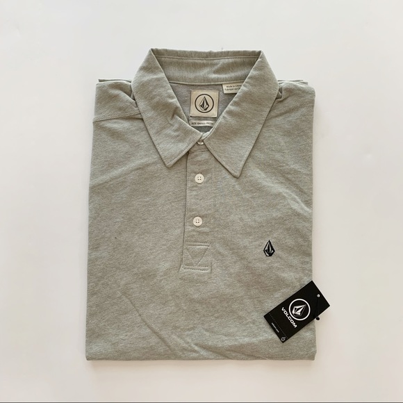 Volcom Other - Volcom Banger Polo Shirt in Gray